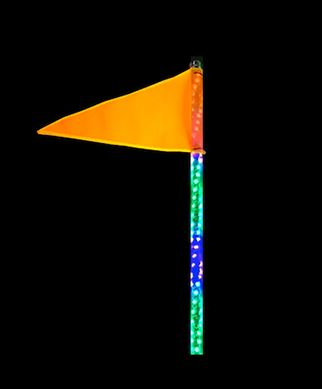 Quake LED Whip Light with Flag (MPN: QW846)