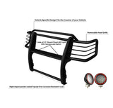 Black Horse Grille Guard Kit (MPN: 17TO23MA-PLFR)