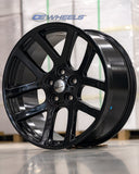 OE Wheels DG51 Gloss Black Wheel (MPN: DG51-22100-5550-25B)