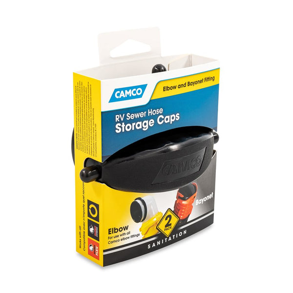 Camco Sewer Cap for Elbow or Bayonet Connectors (MPN: 39753)