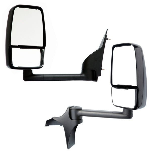 Velvac Exterior Mirror Manual Flat Convex Glass (MPN: 718525)