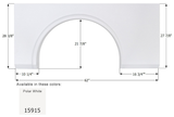 Icon Fender Skirt for Fleetwood Models (MPN: 15915)