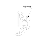 Taco SuproFlex Boat Rub Rail (MPN: V11-9991BBK60-2)