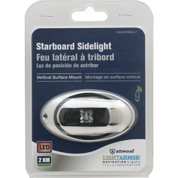 Attwood Marine Navigation Light NV4012 Series (MPN: NV4012SSG-7)