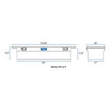 UWS Crossover Low Profile Tool Box (MPN: TBS-72-LP-PH-MB)