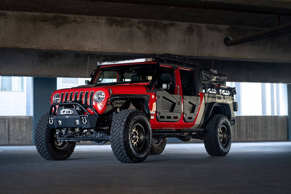 DV8 Offroad Lower Half Doors (MPN: HDJL-02R)