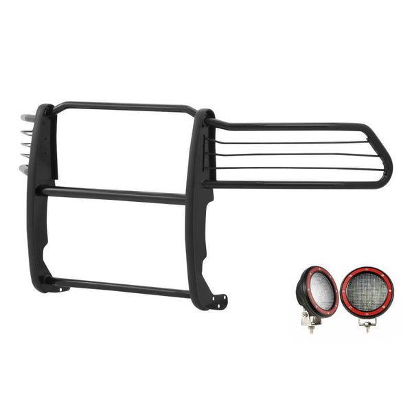 Black Horse Grille Guard Kit (MPN: 17DG109MA-PLFR)