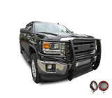 Black Horse Grille Guard Kit (MPN: 17GS12MA-PLFR)