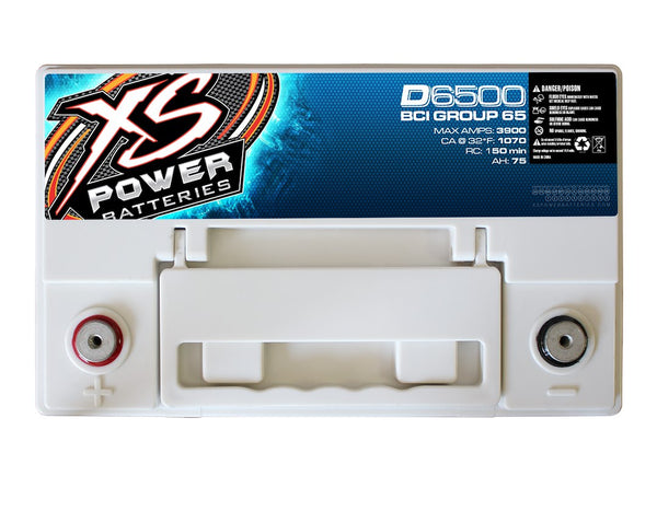 XS Power Batteries D Series AGM Battery (MPN: D6500)