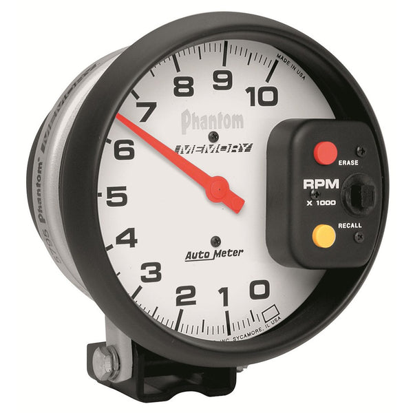 AutoMeter Phantom 5 Inch Pedestal Mount Tachometer (MPN: 5795)