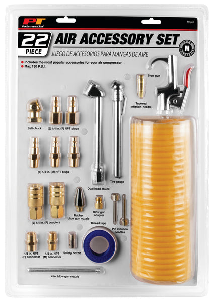 Performance Tool Air Compressor Tire Inflation Kit (MPN: M523)