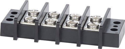 Wire terminal block for marine and specialized vehicle applications (MPN: 2604-BSS)