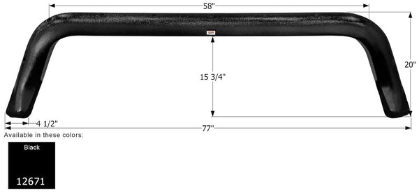 Icon Fender Skirt (MPN: 12671)