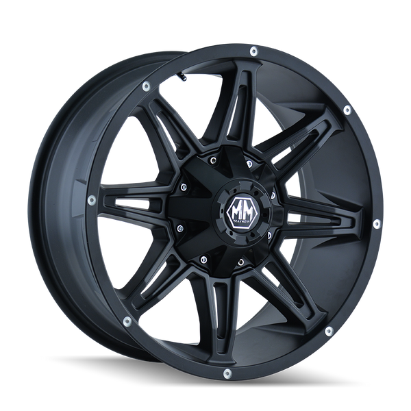 Mayhem Wheels 18 Inch Matte Black Wheel (MPN: 8090-8997MB18)