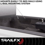 TrailFX Premium Flush Tri-Fold Tonneau Cover (MPN: TFX5707)
