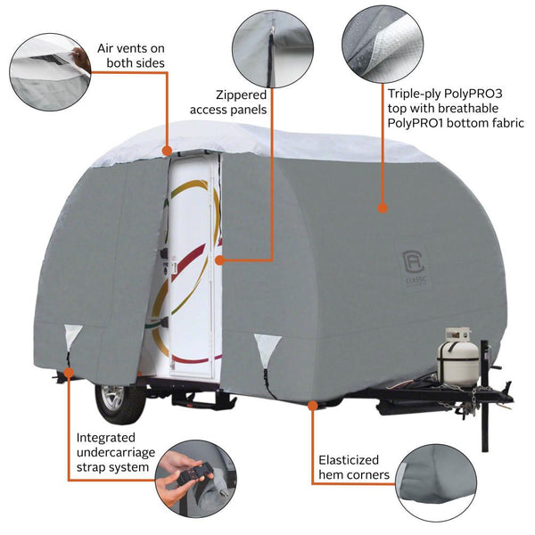 Classic Accessories Micro Trailer Cover (MPN: 80-198-141001-00)