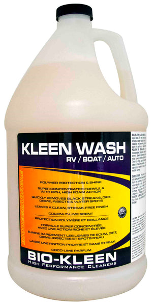 Bio-Kleen KLEEN WASH - Concentrated Car Wash Solution (MPN: M02509)