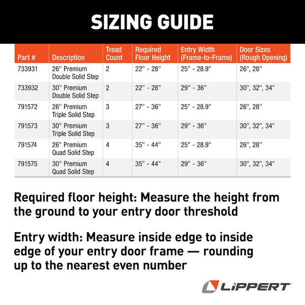 Lippert Components SolidStep 3.0 (MPN: 733932)