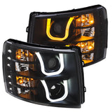 AnzoUSA Headlight Assembly With LED Halo (MPN: 111384)