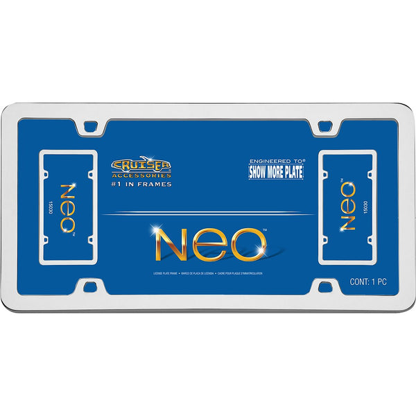 License Plate Frame - Chrome Plated Die Cast Zinc (MPN: 15030)