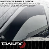 TrailFX TFX 4-PC Window Vents (MPN: 4805IC)
