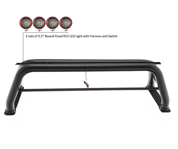 Black Horse Off Road Truck Bed Bar (MPN: RB015BK-PLFR)