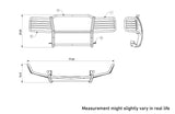 Black Horse Off Road Grille Guard (MPN: 17GT23MSS)