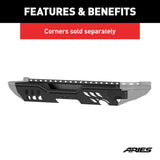 Aries TrailChaser Modular Jeep Bumper (MPN: 2081021)