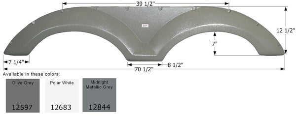 Icon Fender Skirt for Coachmen Chaparral (MPN: 12844)