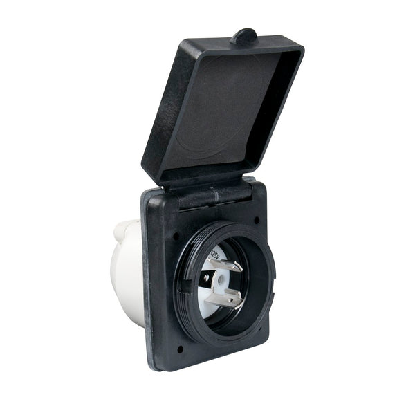 ParkPower Power Inlet Port (MPN: 301ELRV.BLK)