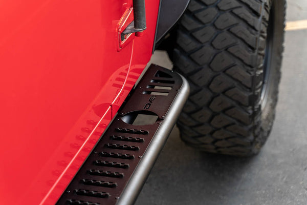 DV8 Offroad Round Tube Side Steps (MPN: SRJK-08)