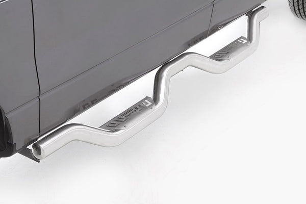 Lund Latitude Nerf Bar With Drop Down Steps (MPN: 26510011)