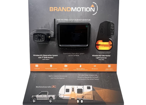 BrandMotion AHDS-7810v2 Backup Camera Table Top Display (MPN: DISP-7810V2)