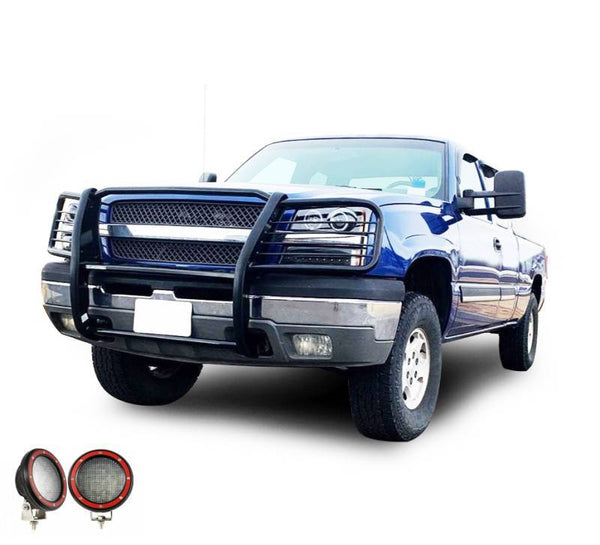 Black Horse Grille Guard Kit (MPN: 17GT25MA-PLFR)