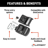 Lippert Keyless RV Door Lock (MPN: 2022119636)