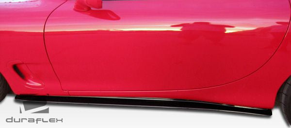 Duraflex Side Skirt Black Fiberglass (MPN: 103574)