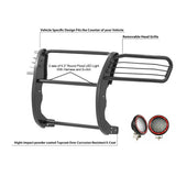 Black Horse Grille Guard Kit (MPN: 17NE23MA-PLFR)