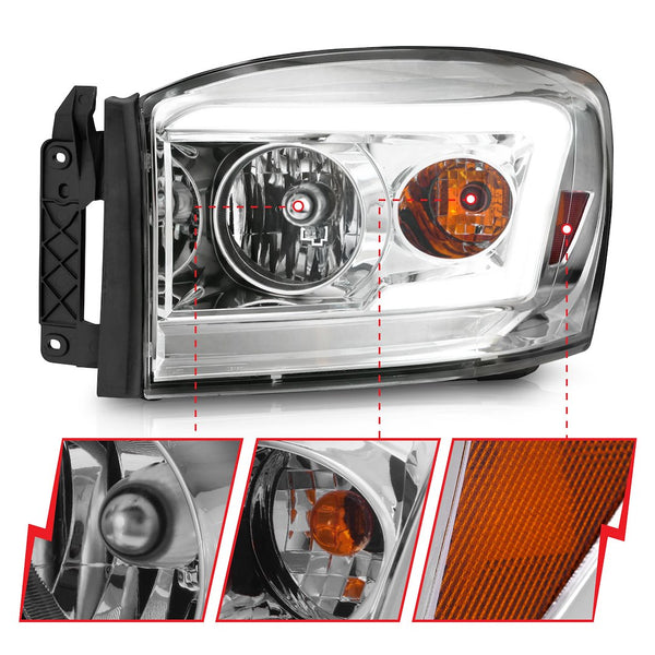 AnzoUSA Crystal Headlight Assembly (MPN: 111525)