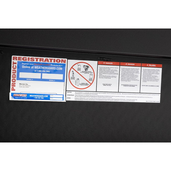 Weather Guard Lo-Side Truck Toolbox (MPN: 174-52-04)