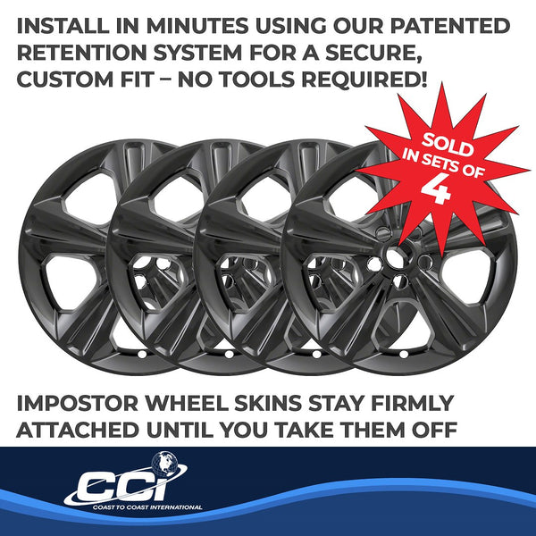 Coast To Coast Impostor Wheel Skin (MPN: IWCIMP371BLK)