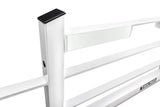 BackRack Headache Rack - Frame Only, White Powder Coated Steel (MPN: 15032W)