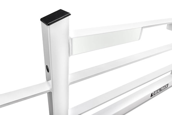 BackRack Headache Rack - Frame Only, White Powder Coated Steel (MPN: 15032W)