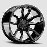 Torque Wheels 22 Inch Gloss Black Impact Wheel (MPN: TW403C-22118405-32)