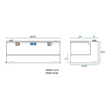UWS Liquid Transfer Tank and Tool Box Unit (MPN: TT-50-COMBO)