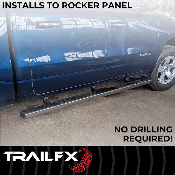 TrailFX Nerf Bar With Step Pads (MPN: A4015S)