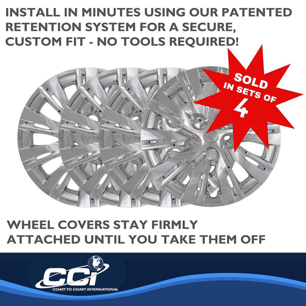 Coast To Coast 16 Inch Wheel Cover Set (MPN: IWC46616S)