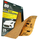 3M Sandpaper P80 Grit 9x11 Inch (MPN: 32115)