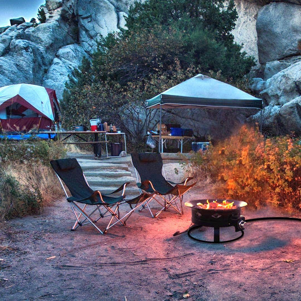 Flame King 19 Inch Round Fire Pit (MPN: FKG6501D)