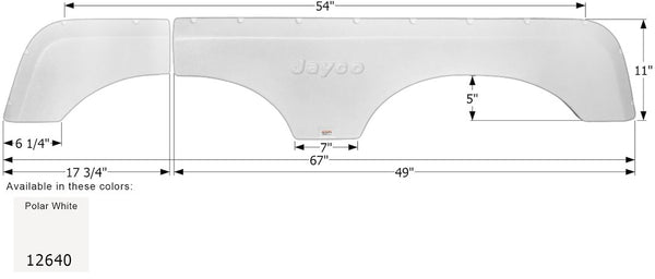 Icon Fender Skirt (MPN: 12640)