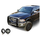 Black Horse Grille Guard Kit (MPN: 17DR01MA-PLFB)